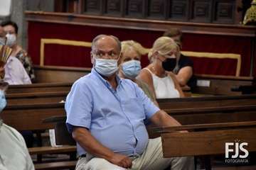 Eucaristía presidida por el obispo José Mazuelos y concierto de la Banda Municipal de Música por la festividad del Santo Cristo de Telde/Francisco Javier Santana.